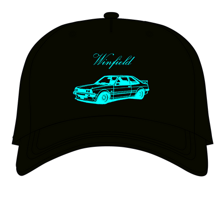 Winfield Check Point Ahead Snapback Cap