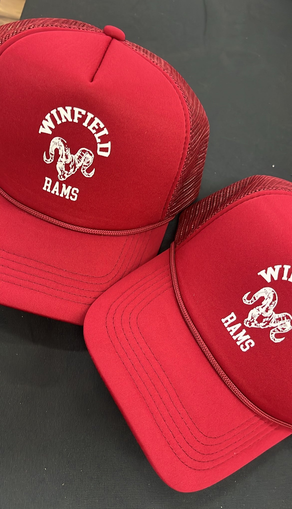 Winfield Rams Trucker Hat